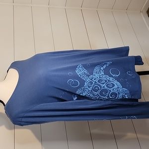 Worldwide Wildlife Fund Sea Turtle Women's long sleeve t shirt.